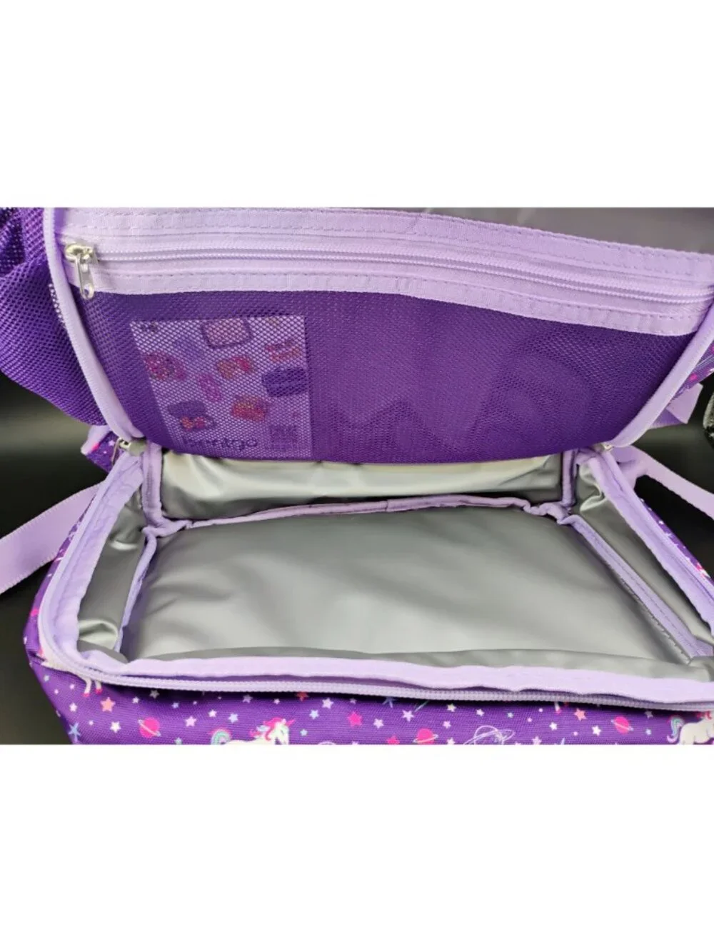 Bentgo Kids 2-In-1 Backpack & Insulated Lunch Bag Unicorn Print